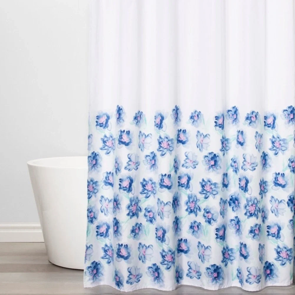 NWT Floral shower curtain